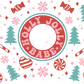 Holly Jolly Babe - Cold Cup Wrap Cup Wrap