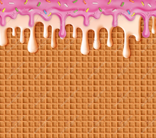 Ice Cream Wrap- Ready To Press Sublimation Transfer Print Sublimation