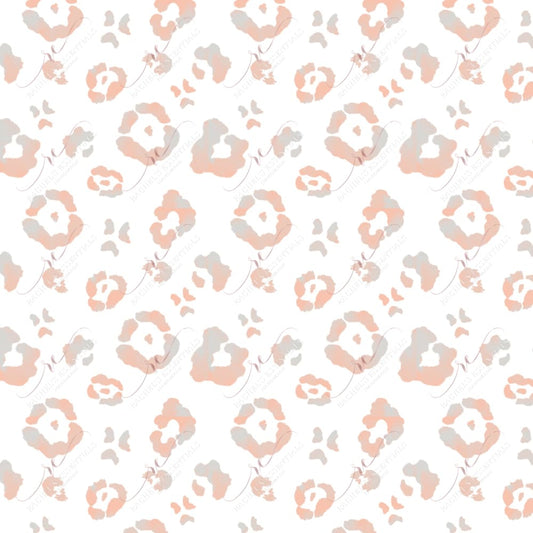 Leopard Print Pastel - Ready To Press Sublimation Transfer Sublimation