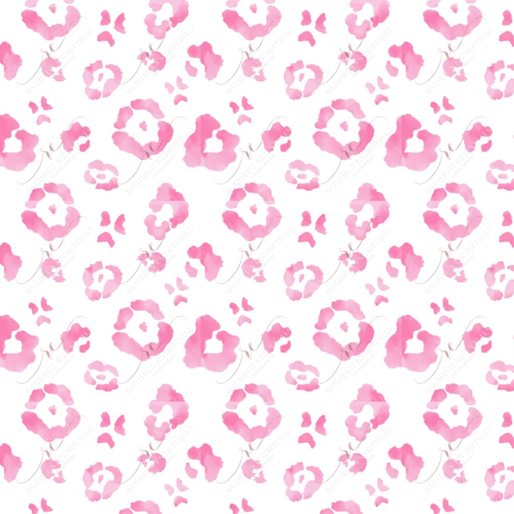 Leopard Print Pink - Ready To Press Sublimation Transfer Sublimation