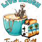 Live Laugh Toaster Bath - Ready To Press Sublimation Transfer Print Sublimation