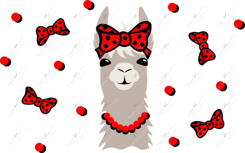 Llama No Hole - Cold Cup Wrap Cup Wrap