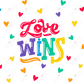 Love Wins No Hole - Cold Cup Wrap Cold