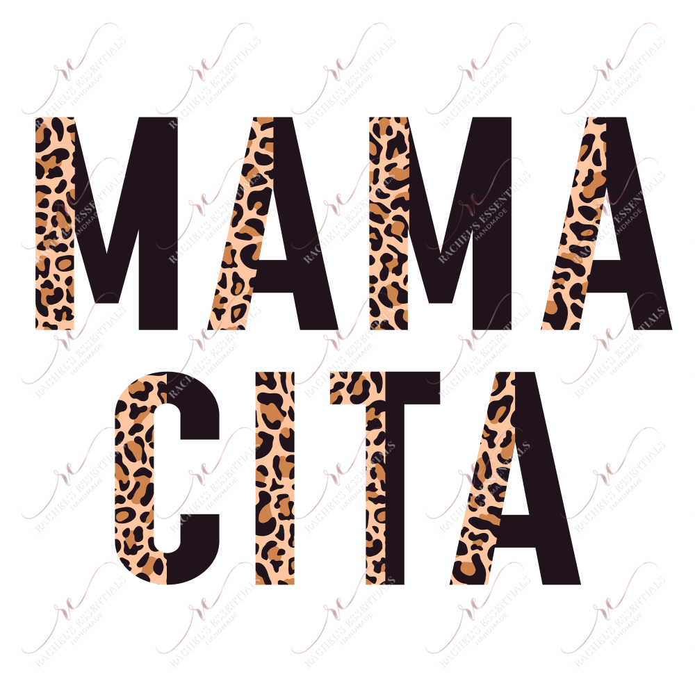 Mamacita Leopard - Ready To Press Sublimation Transfer Print Sublimation