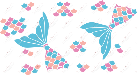 Mermaid - Cold Cup Wrap