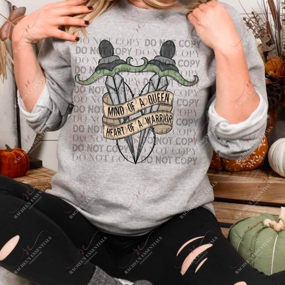 Mind Of A Queen - Ready To Press Sublimation Transfer Print Sublimation