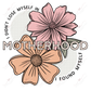 Motherhood Flowers- Ready To Press Sublimation Transfer Print Sublimation