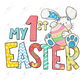 My 1St Easter - Ready To Press Sublimation Transfer Print Sublimation