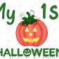 Sublimation 1.99 My 1st Halloween - ready to press sublimation transfer print freeshipping - Rachel's Essentials
