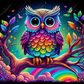 Neon Owl - Ready To Press Sublimation Transfer Print Sublimation