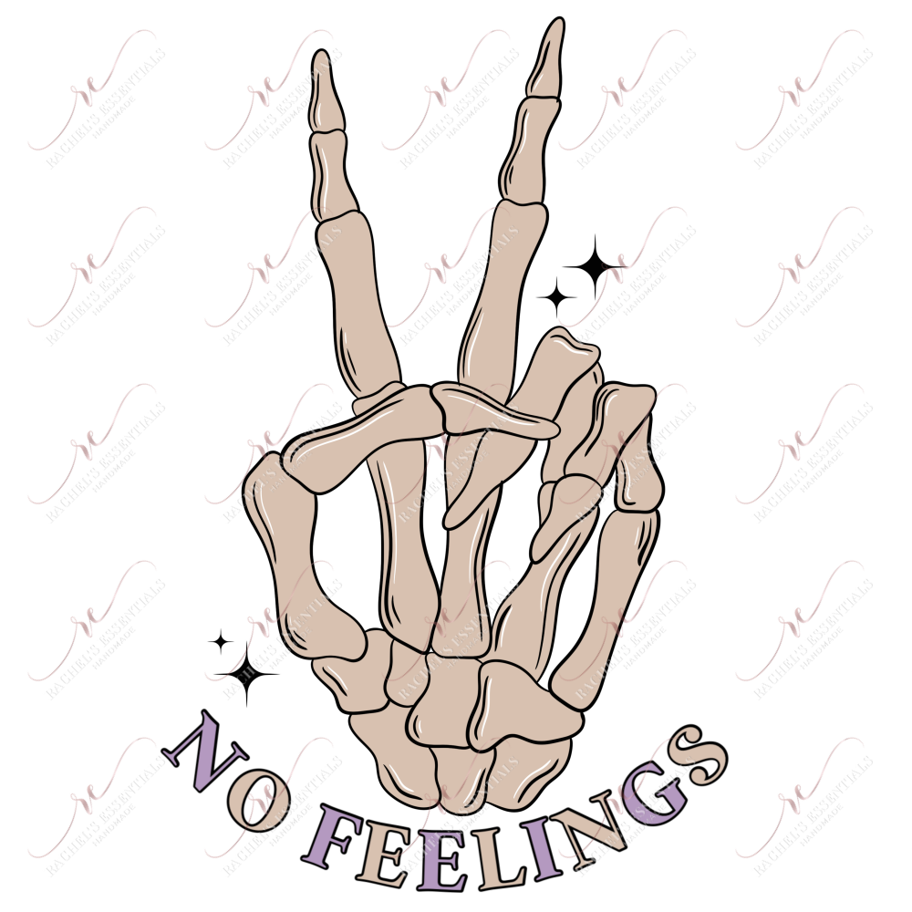 No Feelings - Htv Transfer