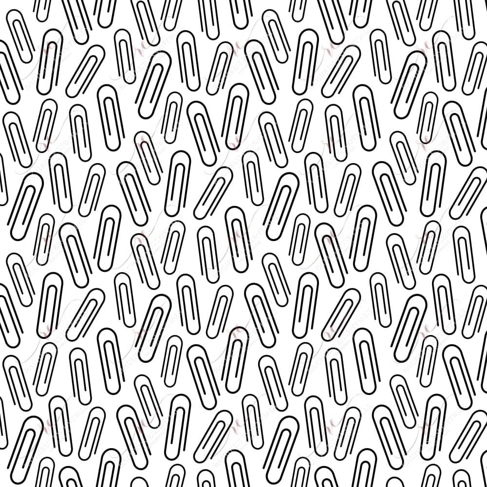 Paperclip - Ready To Press Sublimation Transfer Print Sublimation