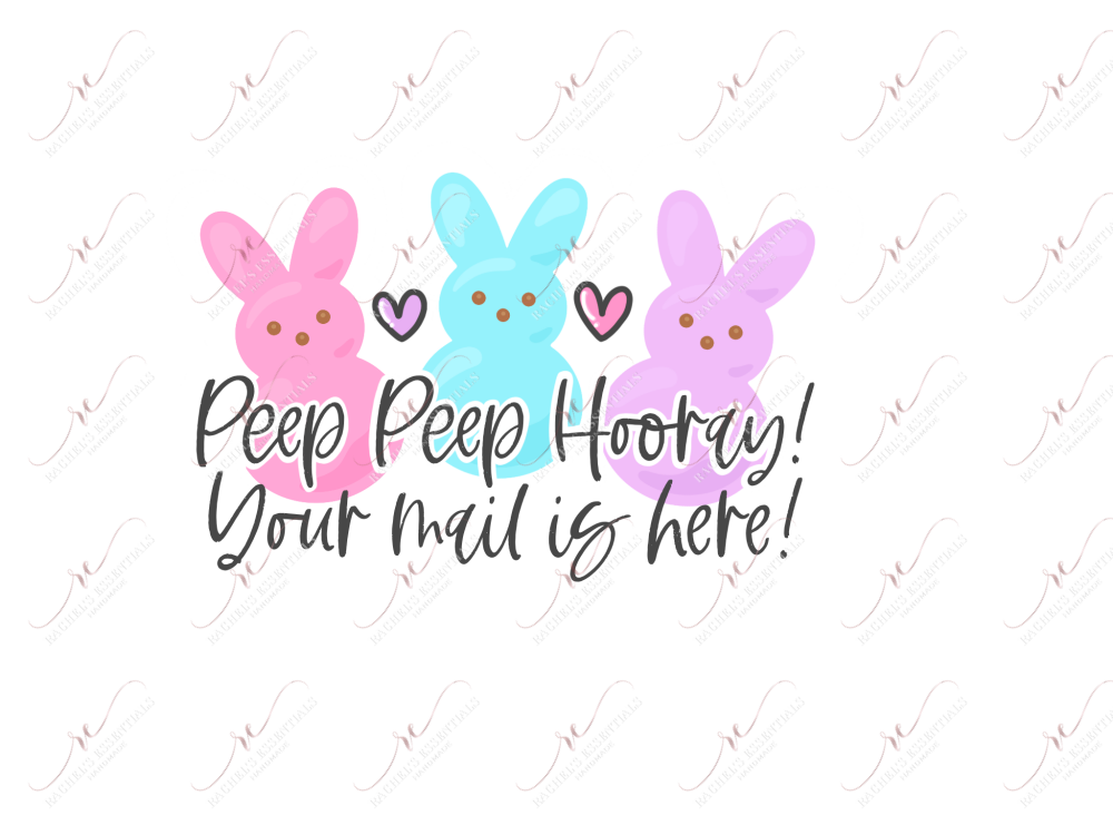 Peep Peep Hooray Sticker Set