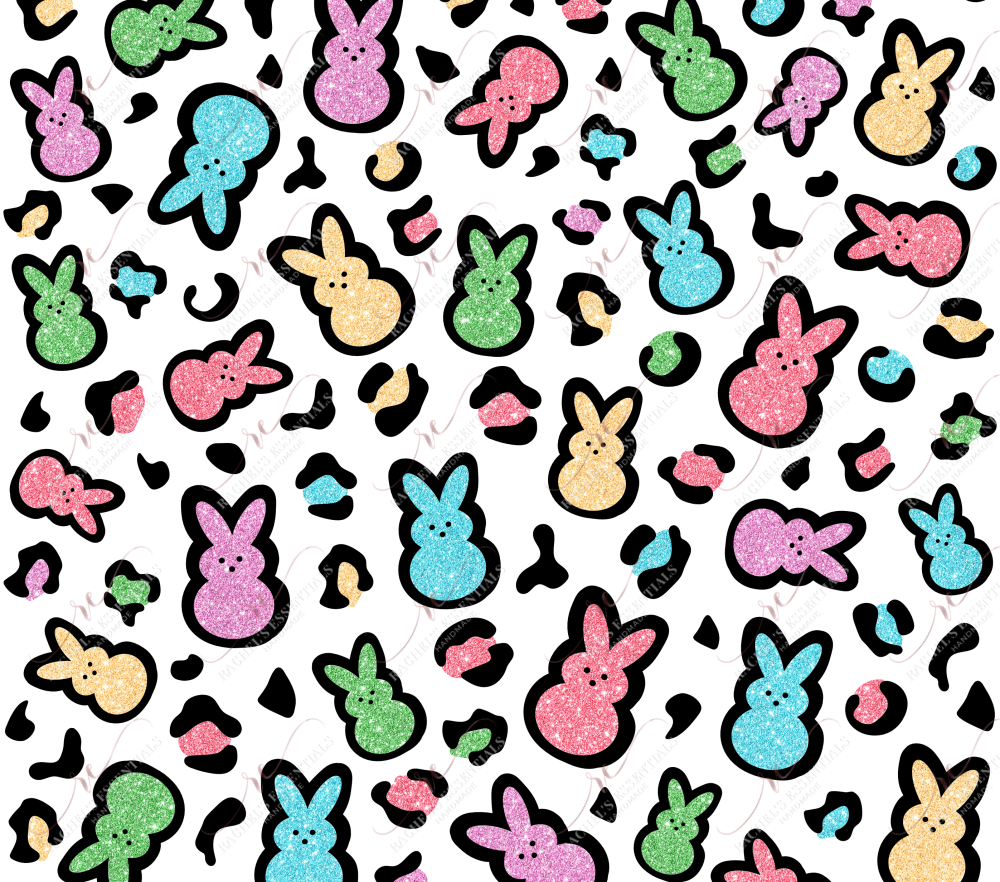 Peeps Bunnies - Ready To Press Sublimation Transfer Print Sublimation