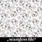 Peppermint Mocha Season - Vinyl Wrap Seamless 12/23 Vinyl