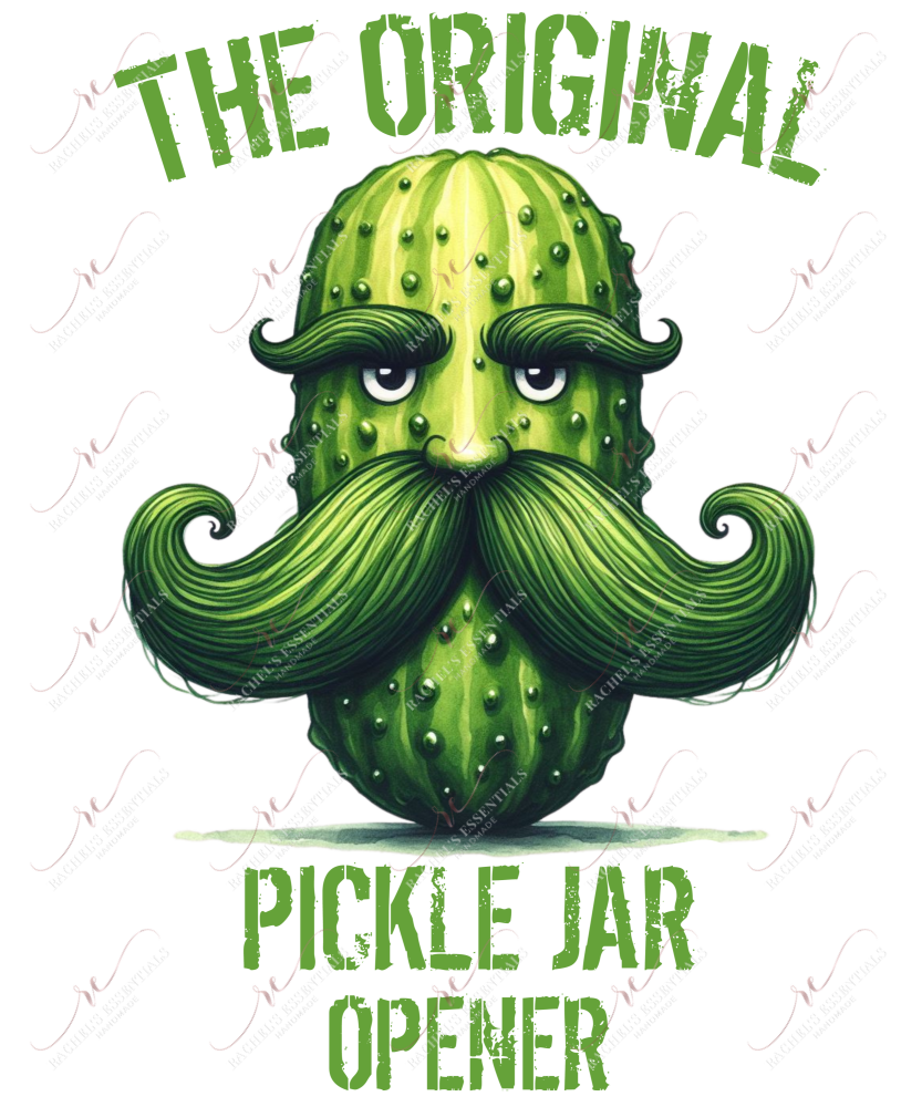 Pickle Jar Opener - Ready To Press Sublimation Transfer Print Sublimation