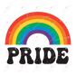 Pride Rainbow - Ready To Press Sublimation Transfer Print Sublimation