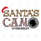 Santas Spy Cam Teacher Life - Ready To Press Sublimation Transfer Print Sublimation