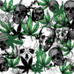 Skulls And Weed - Vinyl Wrap Vinyl