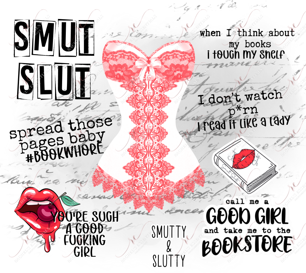 Smutty And Slutty- Vinyl Wrap Vinyl