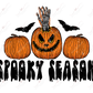Spooky Season (Distressed) - Ready To Press Sublimation Transfer Print Sublimation