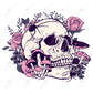 Spooky Skeleton - Ready To Press Sublimation Transfer Print Sublimation