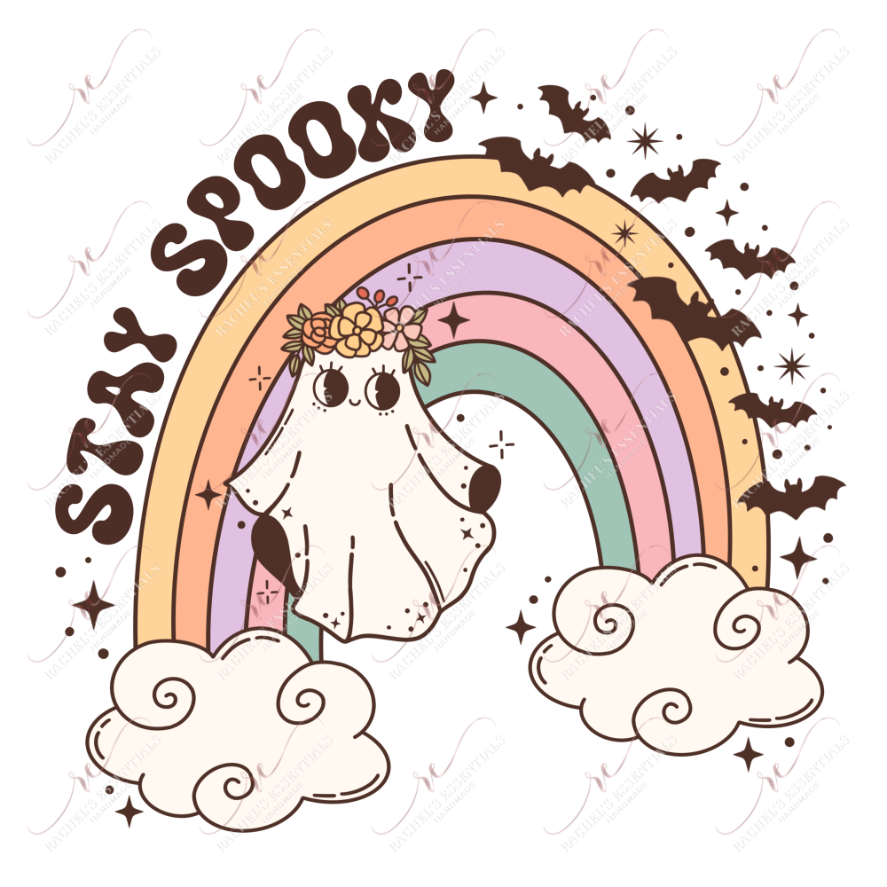 Stay Spooky- Clear Cast Decal