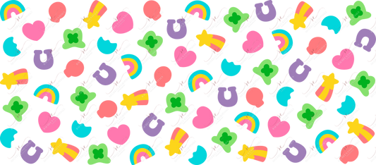 Cereal Marshmallows - 16Oz Glass Can Wrap Sublimation