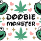 Doobie Monster - 16Oz Glass Can Wrap Sublimation