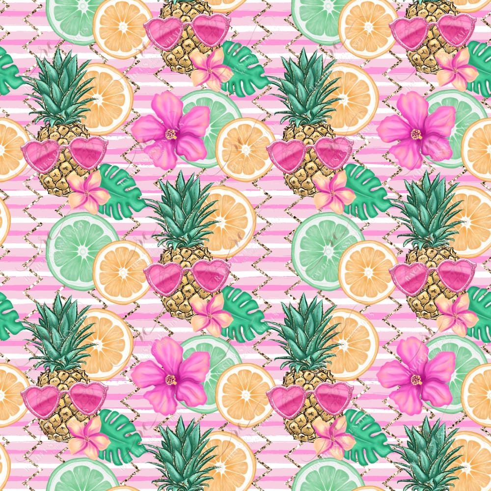 Summer Fruit - Vinyl Wrap Seamless Vinyl