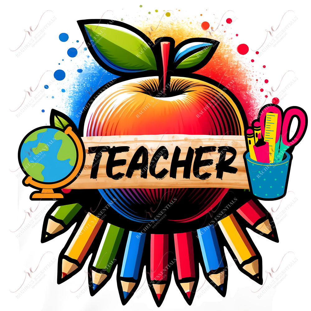 Teacher - Ready To Press Sublimation Transfer Print Sublimation