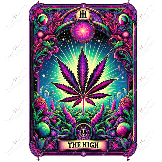 The High Card - Ready To Press Sublimation Transfer Print Sublimation