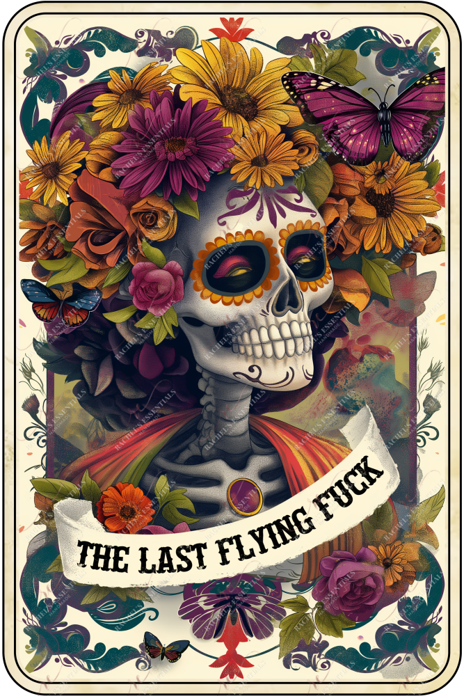 The Last Flying Fuck - Ready To Press Sublimation Transfer Print Sublimation