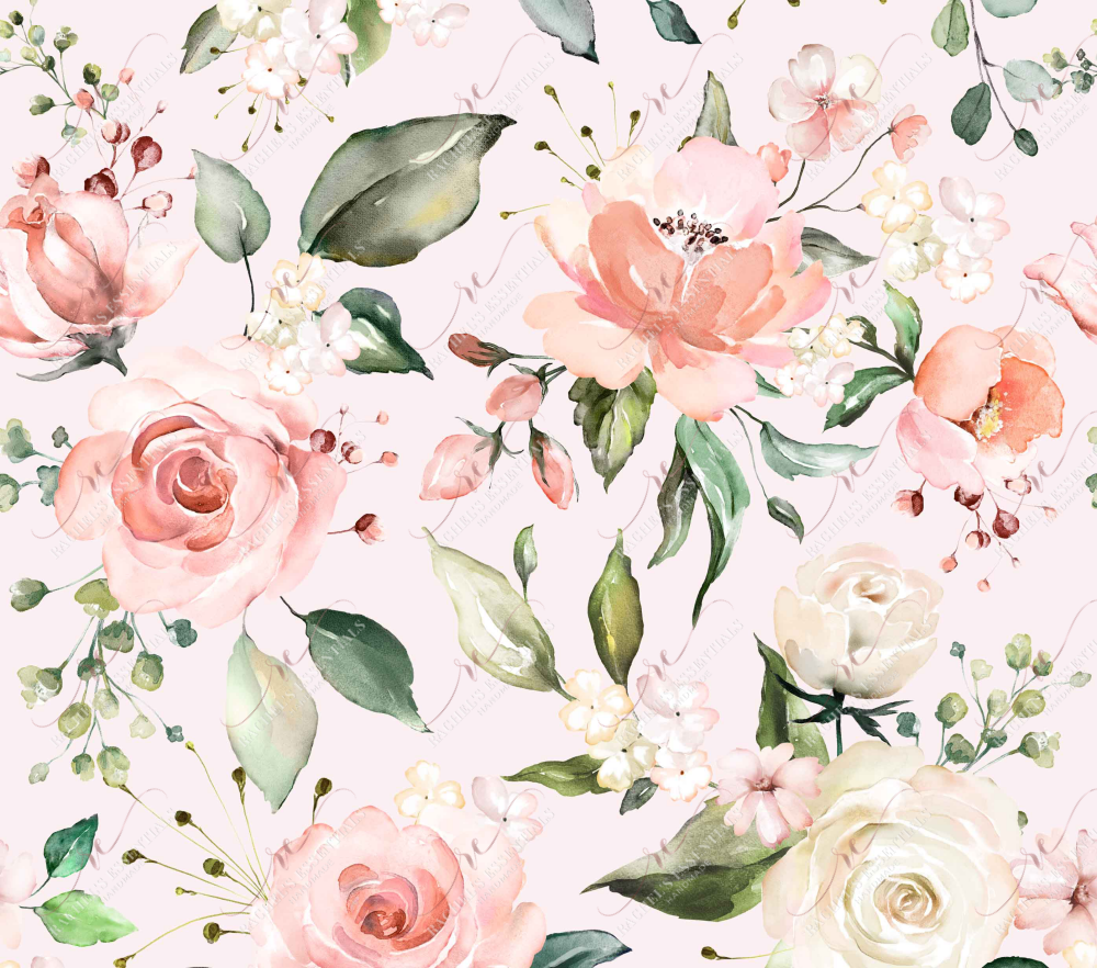 Vintage Floral- Ready To Press Sublimation Transfer Print Sublimation