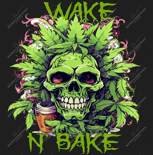 Wake N Bake - Ready To Press Sublimation Transfer Print Sublimation
