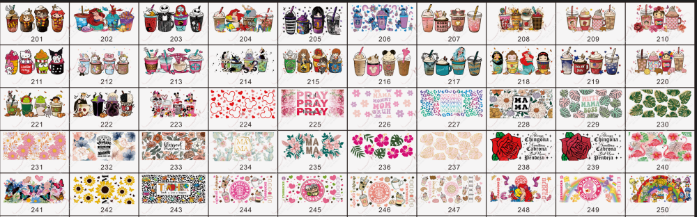 Wholesale/Bulk Uv Dtf Wraps