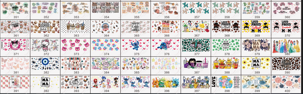 Wholesale/Bulk Uv Dtf Wraps