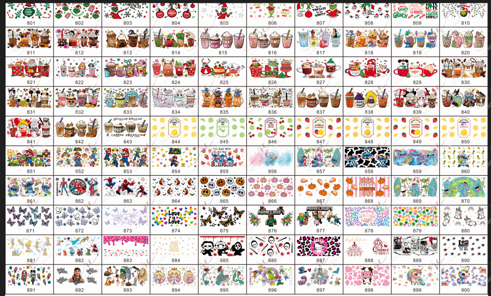 Wholesale/Bulk Uv Dtf Wraps