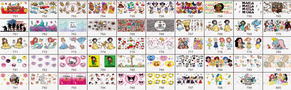 Wholesale/Bulk Uv Dtf Wraps