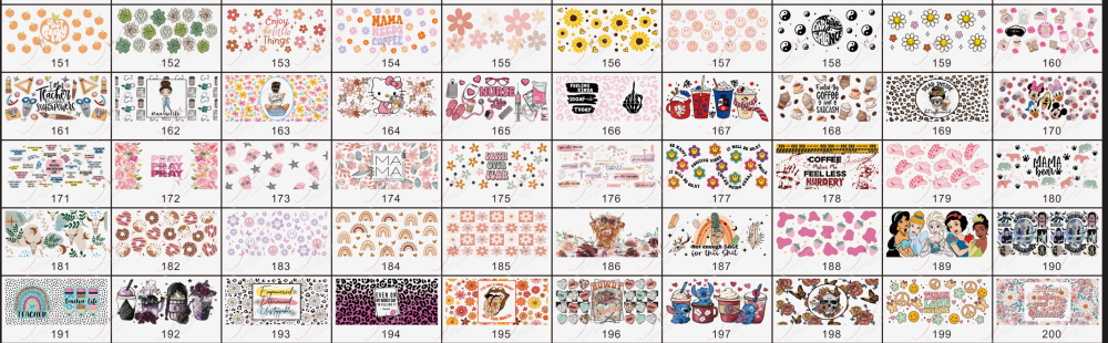 Wholesale/Bulk Uv Dtf Wraps