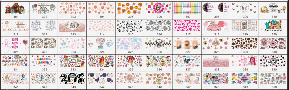 Wholesale/Bulk Uv Dtf Wraps