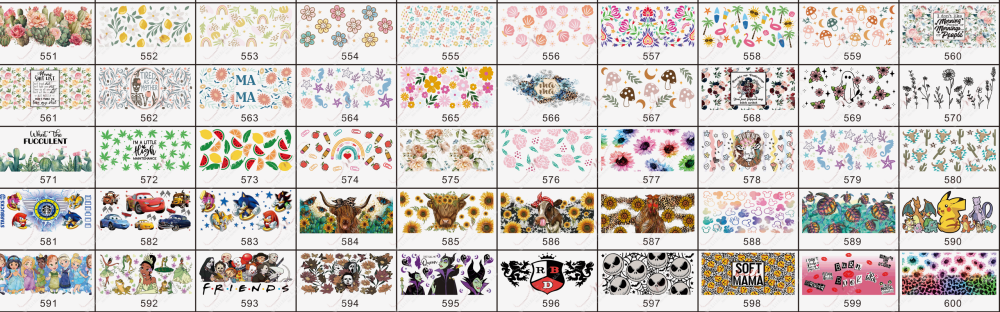 Wholesale/Bulk Uv Dtf Wraps