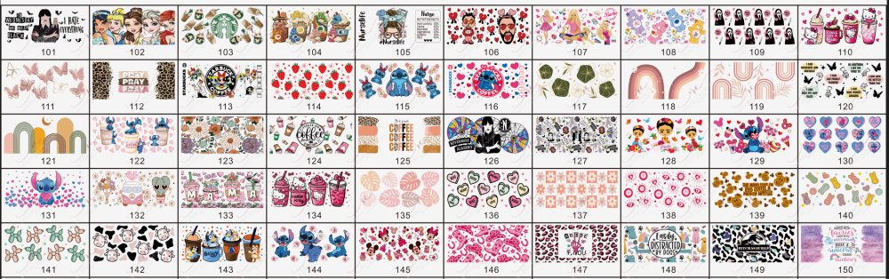 Wholesale/Bulk Uv Dtf Wraps