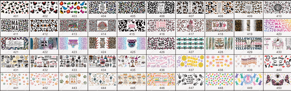 Wholesale/Bulk Uv Dtf Wraps