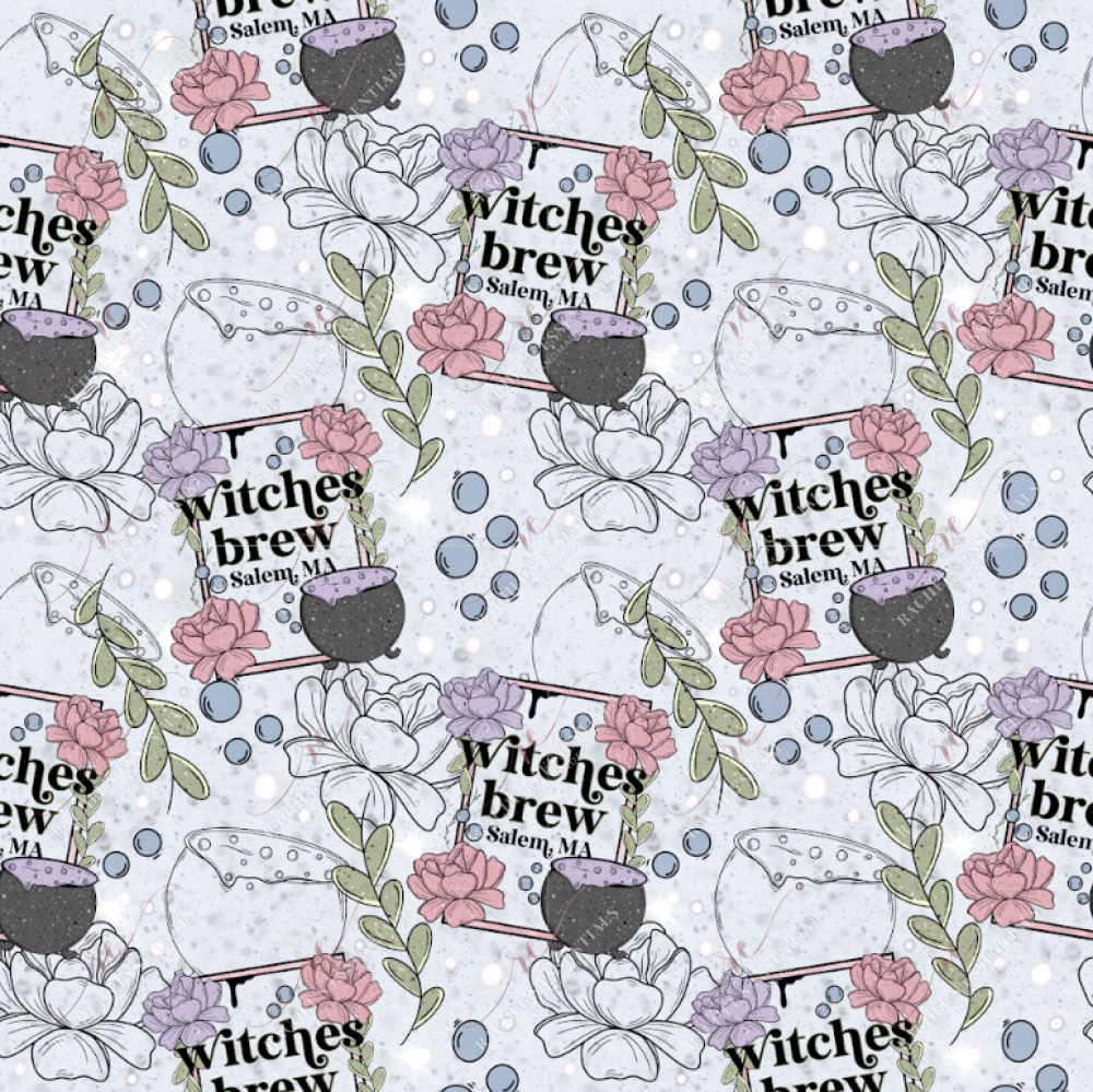 Witches Brew - Ready To Press Sublimation Transfer Print Seamless Sublimation