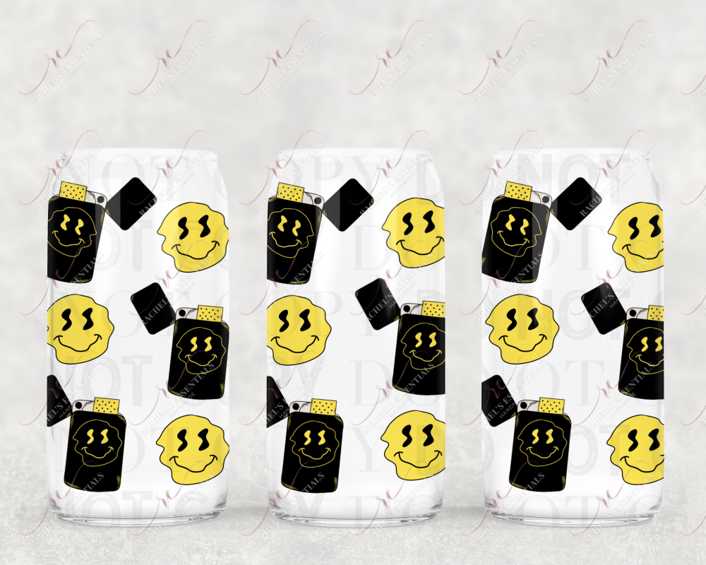 Zippo Smiley - 16Oz Vinyl Libbey Wrap